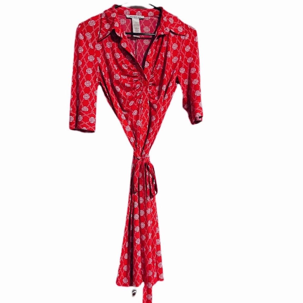 Gorgeous coral orange dress by laundry